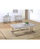 Steve Silver David 22" Modern Laminate Top End Table