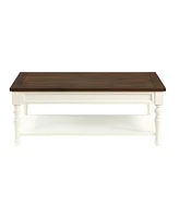 Steve Silver Joanna 48" Wooden Coffee Table