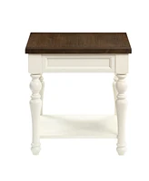 Steve Silver Joanna 22" Wooden End Table