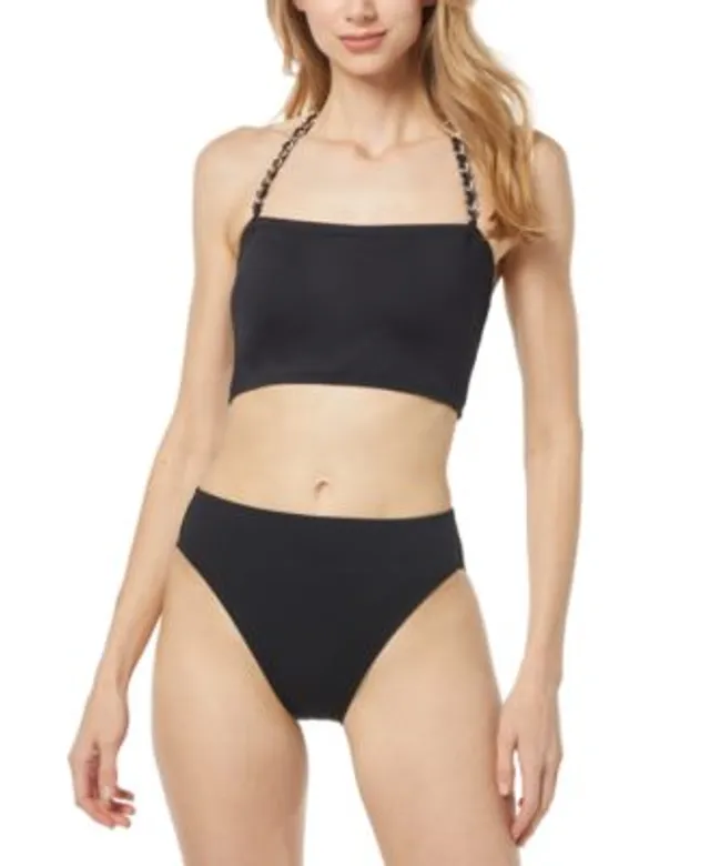 Michael Kors Lace-Up Bikini Top - Macy's