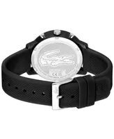 Lacoste Men's L 12.12. Chrono Silicone Strap Watch 43mm