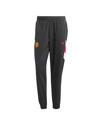 Men's adidas Black Manchester United Football Icon Training Pants