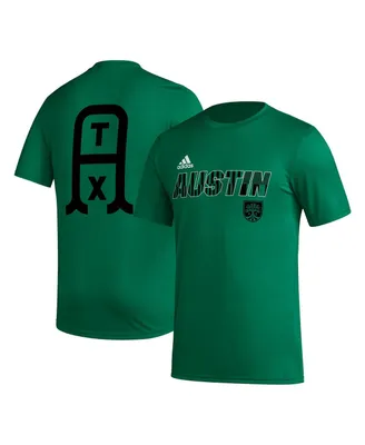 Men's adidas Green Austin Fc Team Jersey Hook T-shirt