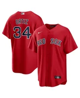 Men's Nike David Ortiz Red Boston Sox Alternate Replica Player Jersey