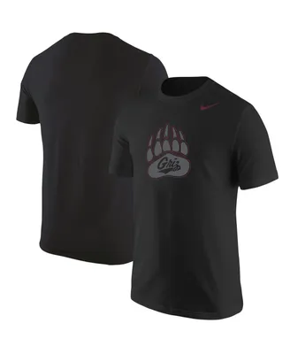 Men's Nike Black Montana Grizzlies Logo Color Pop T-shirt