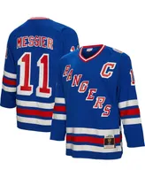 Men's Mitchell & Ness Mark Messier Blue New York Rangers 1993 Blue Line Player Jersey