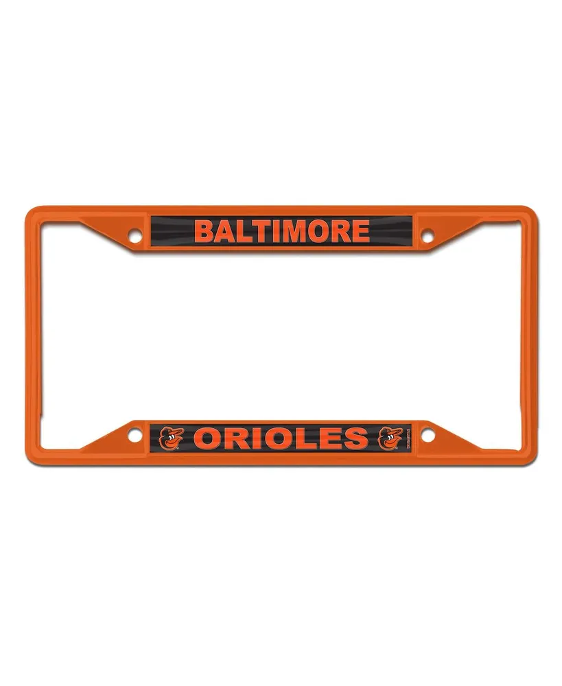 Wincraft Baltimore Orioles Chrome Color License Plate Frame
