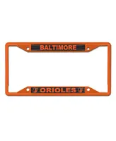 Wincraft Baltimore Orioles Chrome Color License Plate Frame
