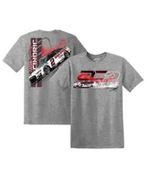 Men's Team Penske Heather Gray Austin Cindric 2023 #2 Discount Tire T-shirt