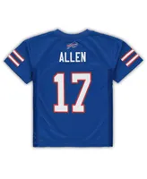 Preschool Boys and Girls Josh Allen Royal Buffalo Bills Replica Player Jersey