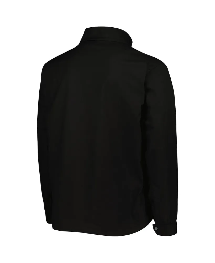 Men's Dunbrooke Black Chicago White Sox Journey Tri-Blend Full-Zip Jacket