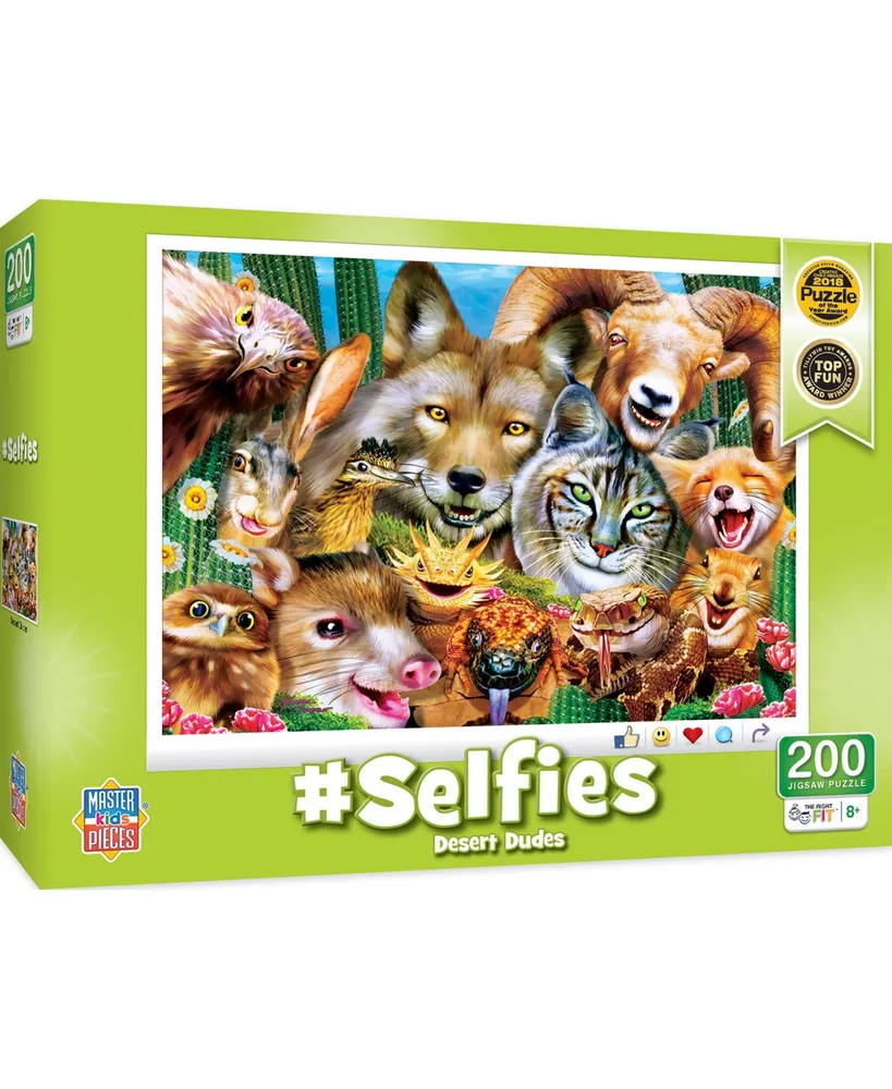 Masterpieces Selfies - Desert Dudes 200 Piece Jigsaw Puzzle for Kids