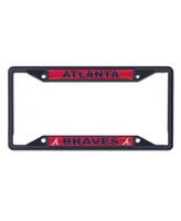 Wincraft Atlanta Braves Chrome Color License Plate Frame