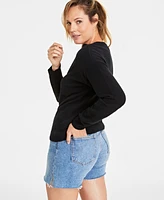 On 34th Women's Crewneck Sweater, Created for Macy's