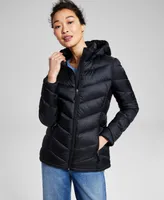 Charter Club Women's Packable Hooded Puffer Coat