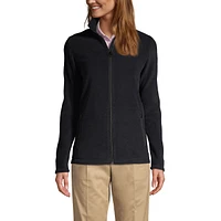 Lands' End Women's Full-Zip Mid-Weight Fleece Jacket