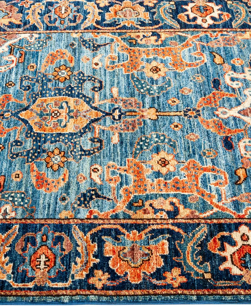 Adorn Hand Woven Rugs Serapi M1982 4'4" x 8'5" Area Rug
