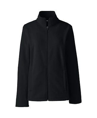 Lands' End Women's School Uniform Tall Thermacheck 100 Fleece Jacket