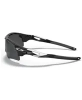 Oakley Men's Polarized Low Bridge Fit Sunglasses, OO9206 RadarLock Path 38