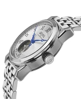 Gevril Men's Madison Swiss Automatic Silver-Tone Stainless Steel Watch 39mm