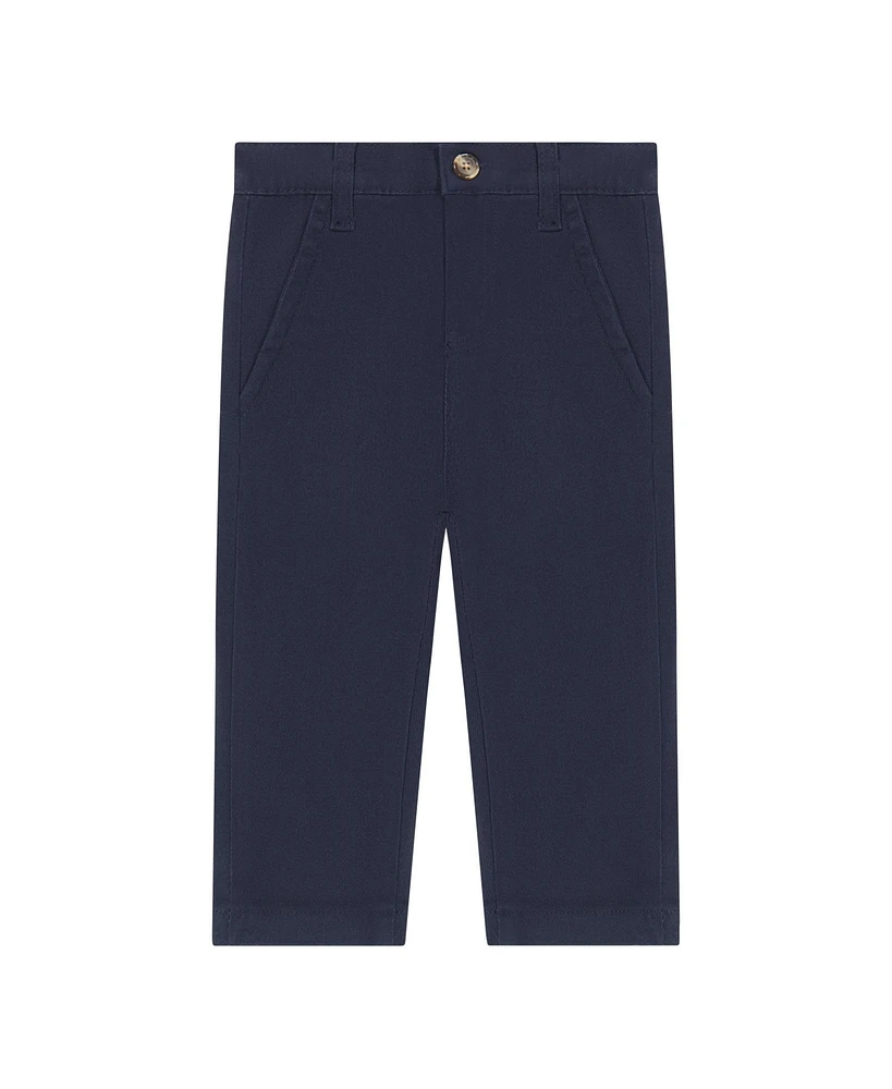 Andy & Evan Baby Boys Navy Twill Pants