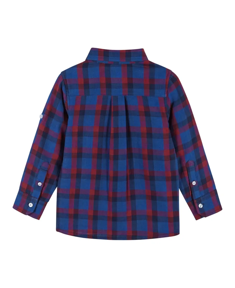 Toddler/Child Boys Two-Fer Button Down Shirt