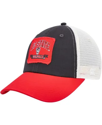 Men's Colosseum Charcoal Nc State Wolfpack Objection Snapback Hat