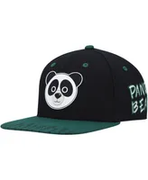 Big Boys Explore Black Explore Panda Snapback Hat