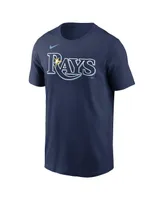 Men's Nike Fred McGriff Navy Tampa Bay Rays Name and Number T-shirt