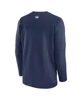 Men's Nike Navy Chicago White Sox Authentic Collection Game Time Performance Half-Zip Top