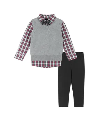 Andy & Evan Toddler Boys / Grey Holiday Sweater Set