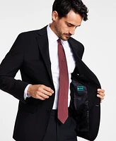 B by Brooks Brothers Men's Classic-Fit Stretch Wool Blend Suit Separates Jacket