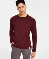 Sun + Stone Men's Long-Sleeve Thermal Shirt, Created for Macy's