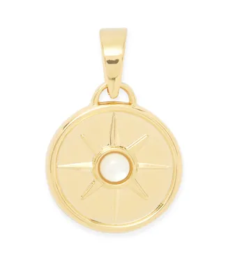 brook & york 14K Gold-Plated Rosa Cultured Mother of Pearl Charm