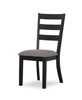 Ansel Black Dining Chair, Set of 2