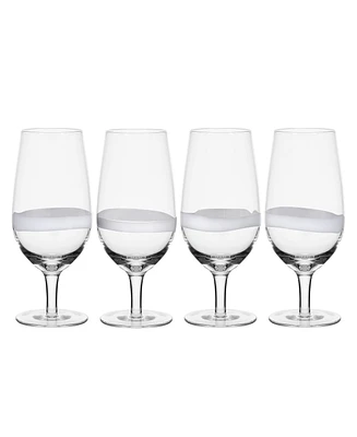 Fitz and Floyd Organic Band 19-oz Juice Glasses 4-Piece Set