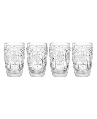 Fitz and Floyd Trestle 12-oz Highballs 4-Piece Set