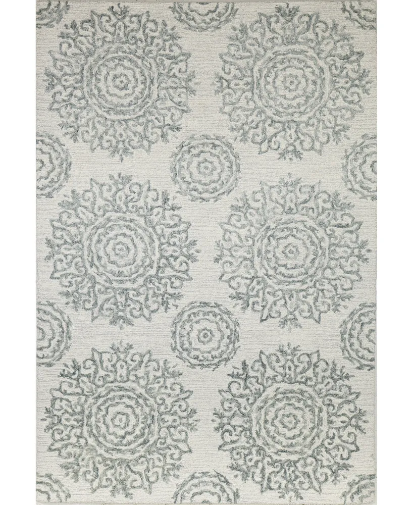 Bb Rugs Loop LOP175 3'6" x 5'6" Area Rug