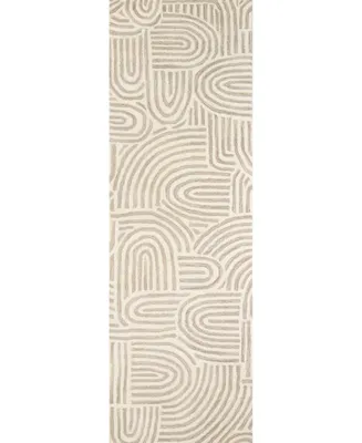 Bb Rugs Alistar ASR283 2'6" x 8' Runner Area Rug