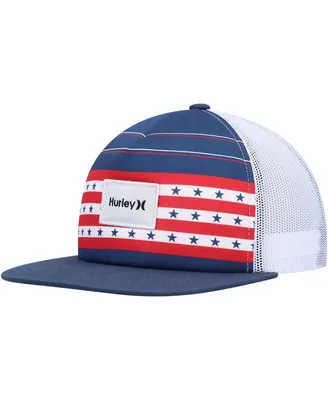 Men's Hurley Navy United Trucker Snapback Hat