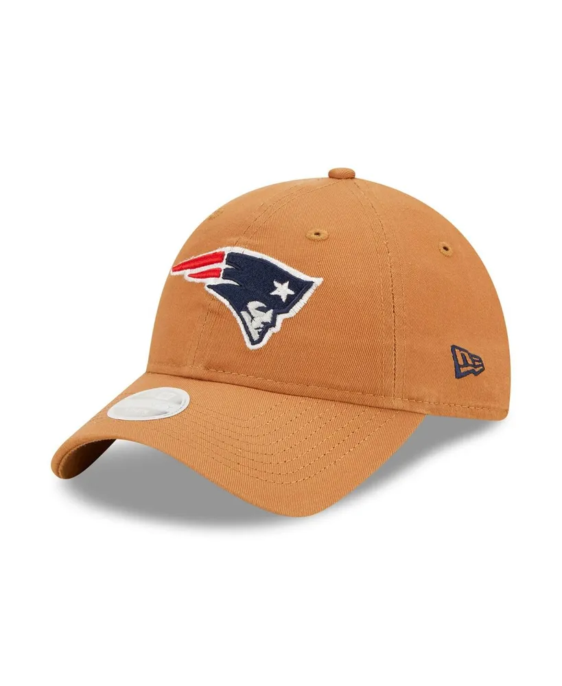 Women's New Era Brown New England Patriots Core Classic 2.0 9TWENTY Adjustable Hat