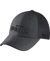 Men's Nike Anthracite Paris Saint-Germain Legacy91 Aerobill Performance Flex Hat