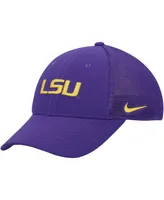 Men's Nike Purple Lsu Tigers Legacy91 Meshback Swoosh Performance Flex Hat