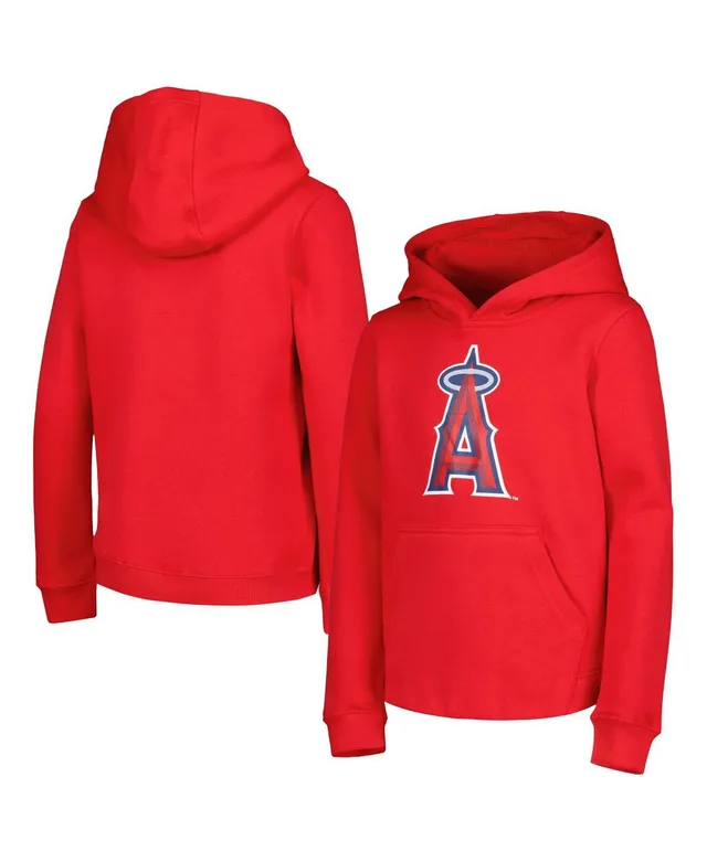 Los Angeles Angels Windbreaker with Pocket - Red