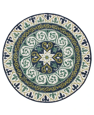 Lr Home Closeout! Valentin VLNTA0356A 5' x Round Area Rug