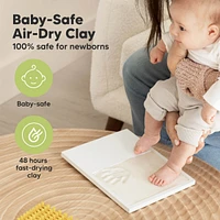 KeaBabies Solo Baby Hand and Footprint Kit, Baby Keepsake Picture Frames, Baby Handprint Kit, Newborn Baby Girl