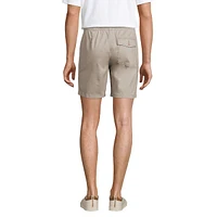 Lands' End Men's 7" Pull On Deck Shorts