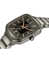Rado Unisex Swiss Automatic True Square Gray High-Tech Ceramic Bracelet Watch 38mm