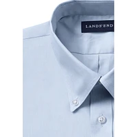 Lands' End Men's Long Sleeve No Iron Pinpoint Dress Shirt