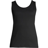 Lands' End Women's Petite Cotton Tank Top